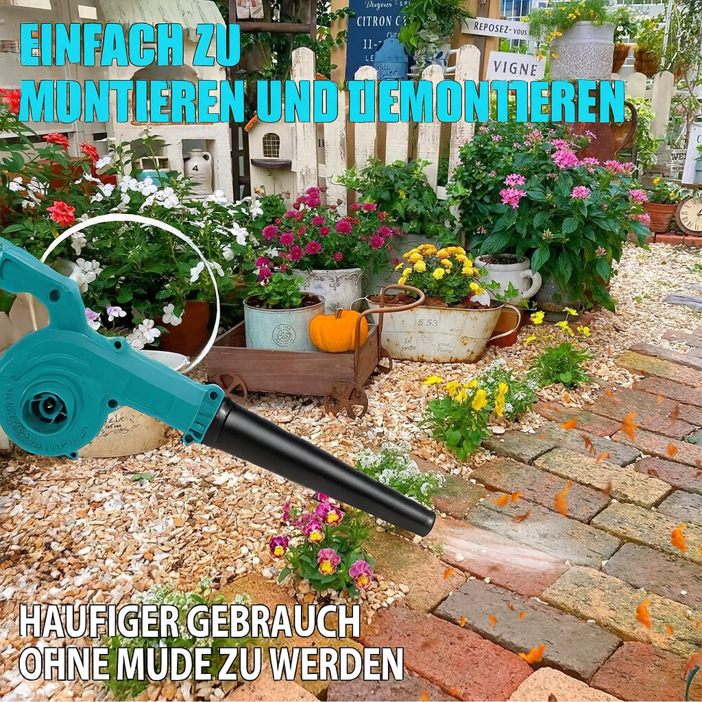 Kabelloser Laubbläser mit Akku