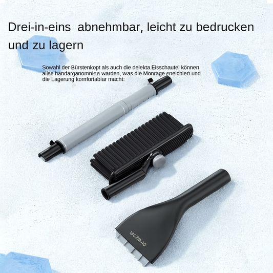 FrostMaster 3-in-1 Eiskratzer & Schneebürste