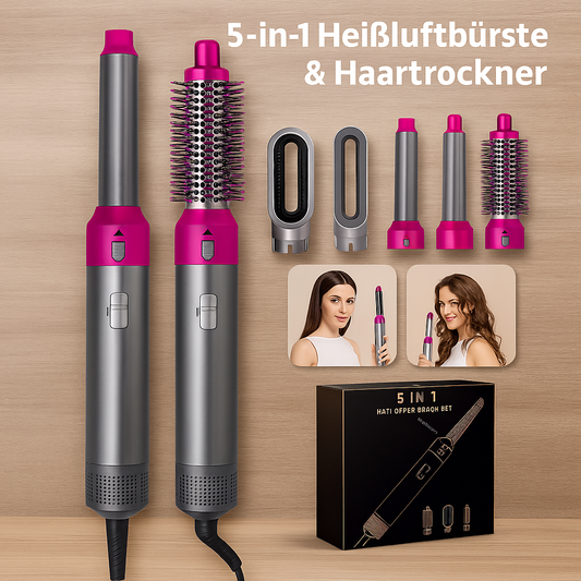 Magischer Haarstyling-Föhn