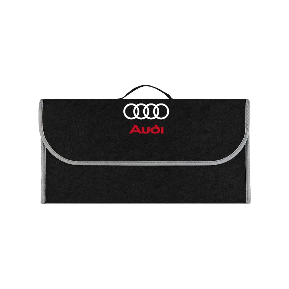 Auto Stamm Organizer Lagerung Box Verstauen Aufräumen Tasche Für Audi oder Sline