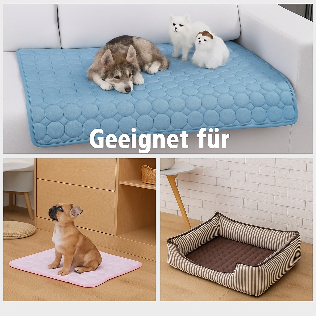 Hund Kühlmatte Sommer Haustiere