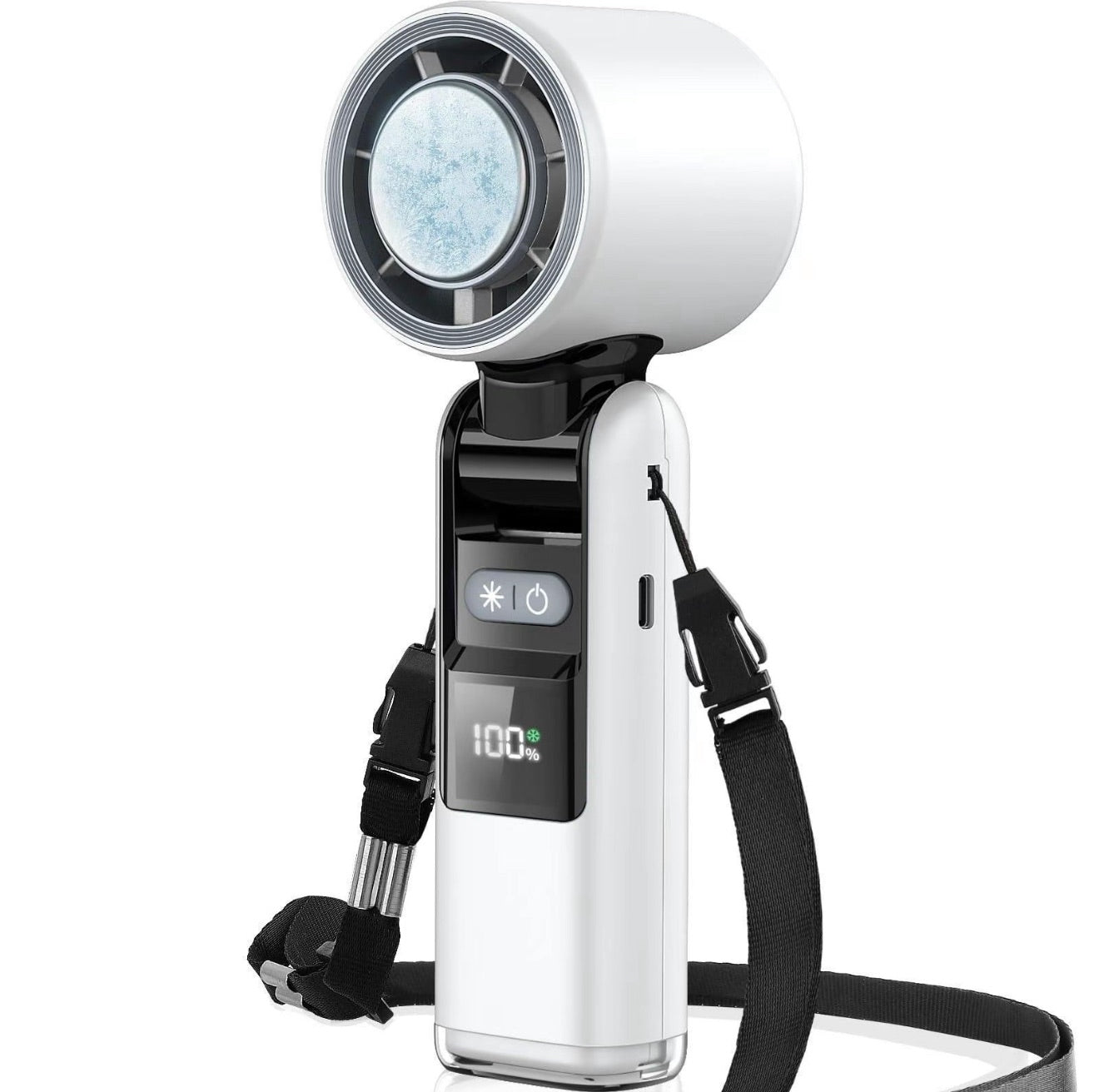 Tragbarer Mini-Handventilator mit Turbo-Kühlung